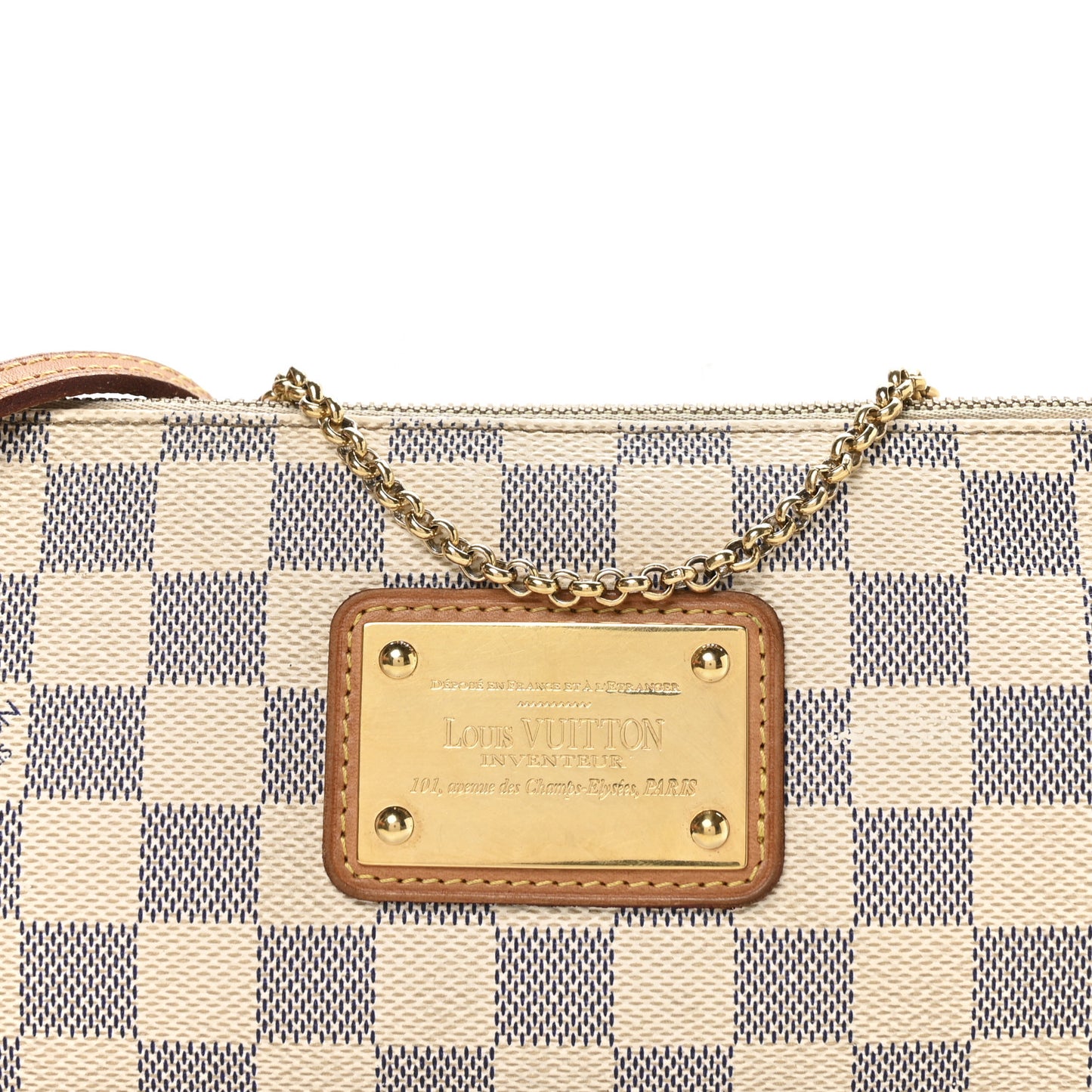 Damier Azur Eva Clutch