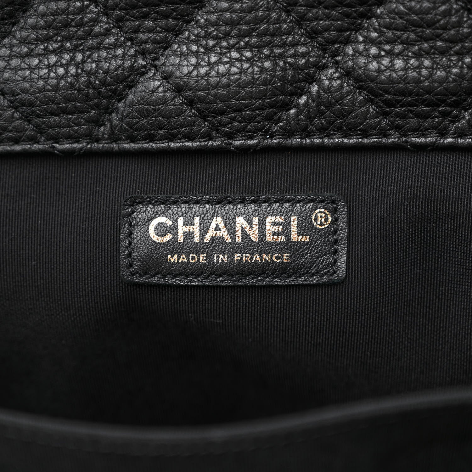 Chanel Calfskin Quilted XXL Travel Flap Bag Black 6 of 10