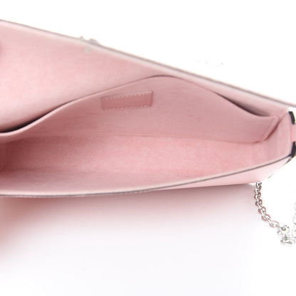 Louis Vuitton Epi Pochette Felicie Rose Ballerine 7 of 14