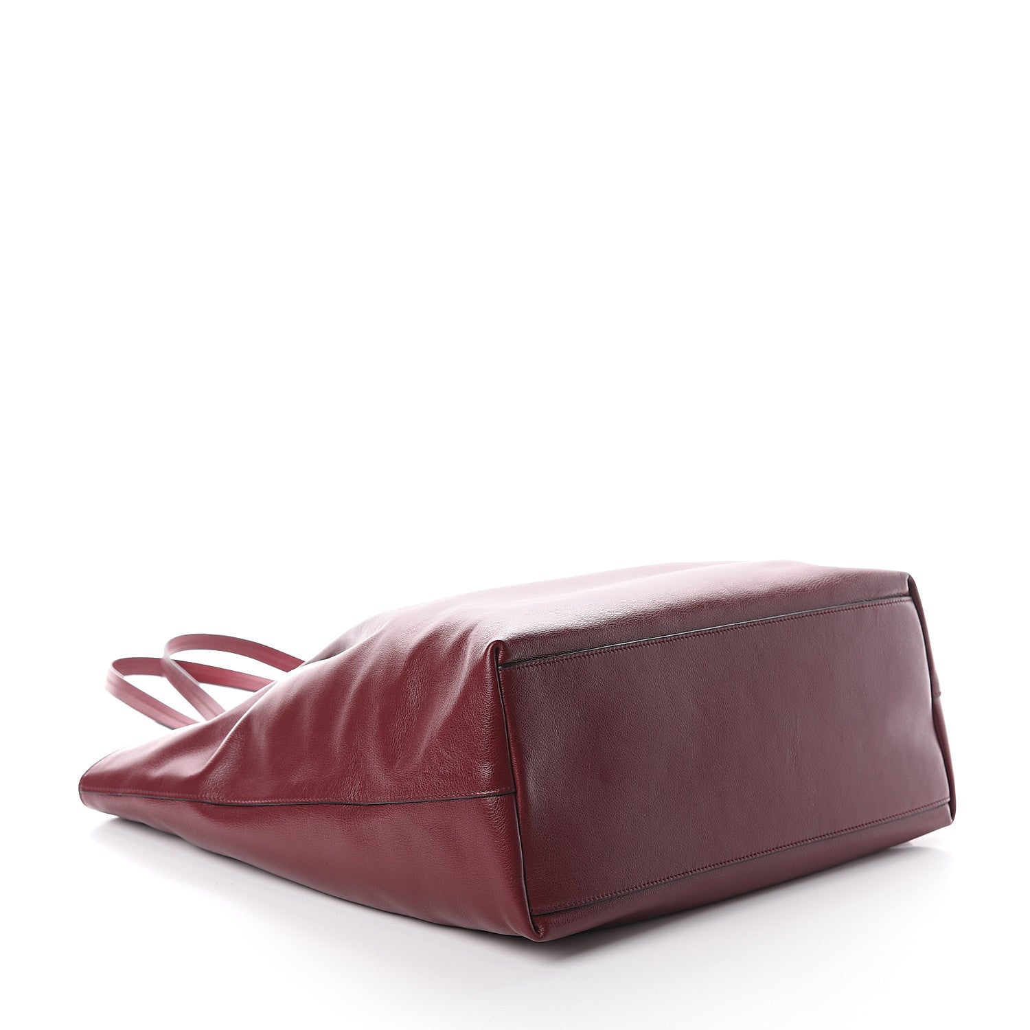 Prada Glace Calfskin City Calfskin Tote Cerise 3 of 8