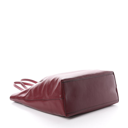 Prada Glace Calfskin City Calfskin Tote Cerise 3 of 8