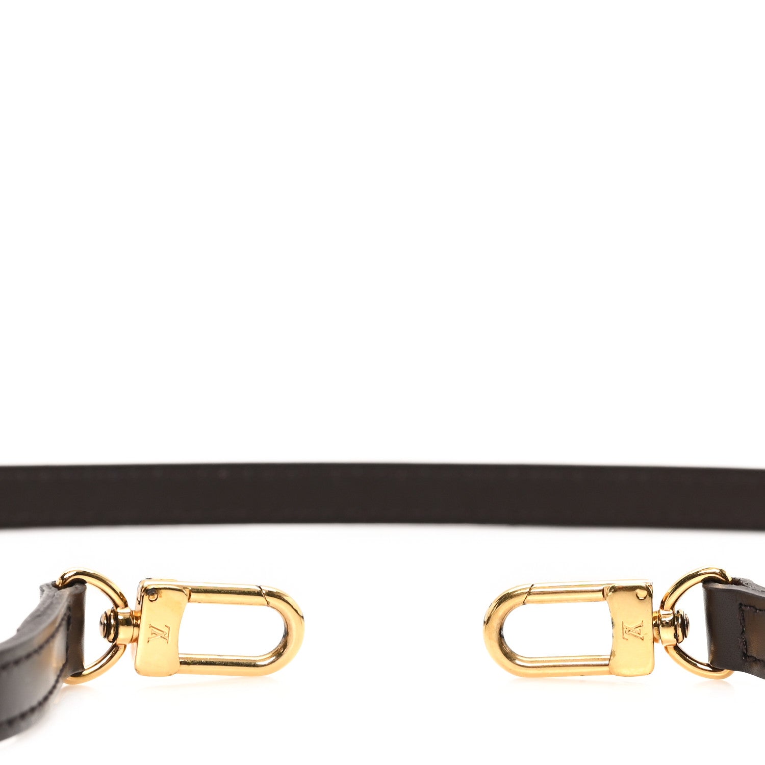Louis Vuitton Calfskin 12mm Eva Shoulder Strap Brown 3 of 3