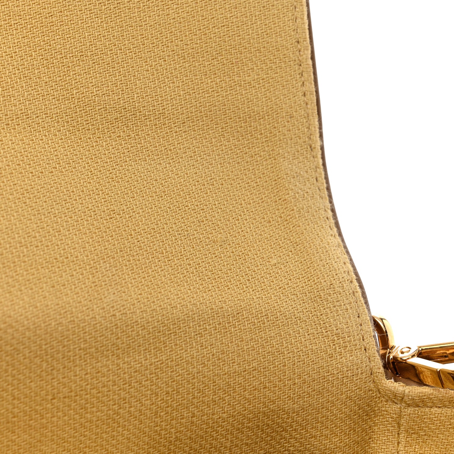 Raffia Vitello King Lucido FF Embroidered Baguette Grano Sand