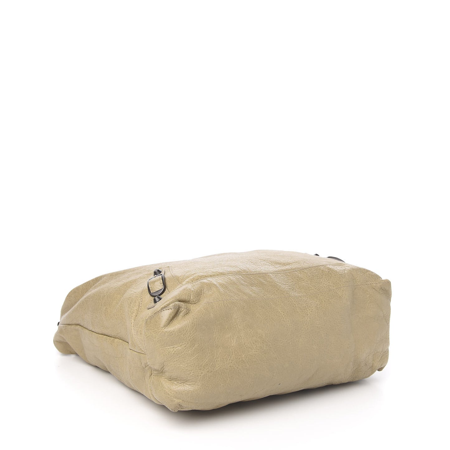 Agneau Classic Hardware Day Hobo Latte Beige