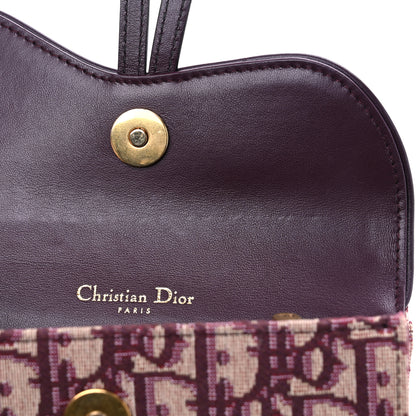 Christian Dior Oblique Saddle Belt Bag Bordeaux 7 of 7