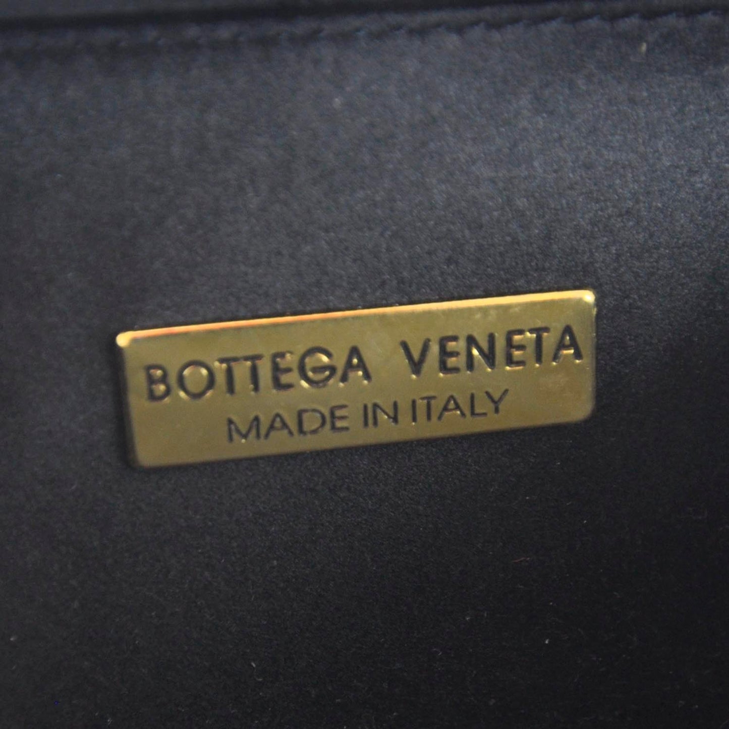 Silk Intrecciato Tassel Clutch Black