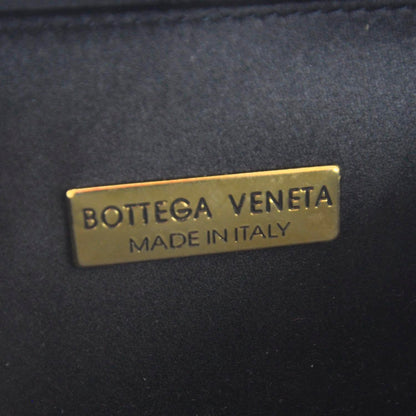 Bottega Veneta Silk Intrecciato Tassel Clutch Black 6 of 6