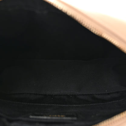 Saint Laurent Calfskin Matelasse Monogram Lou Camera Bag Dark Beige 5 of 9