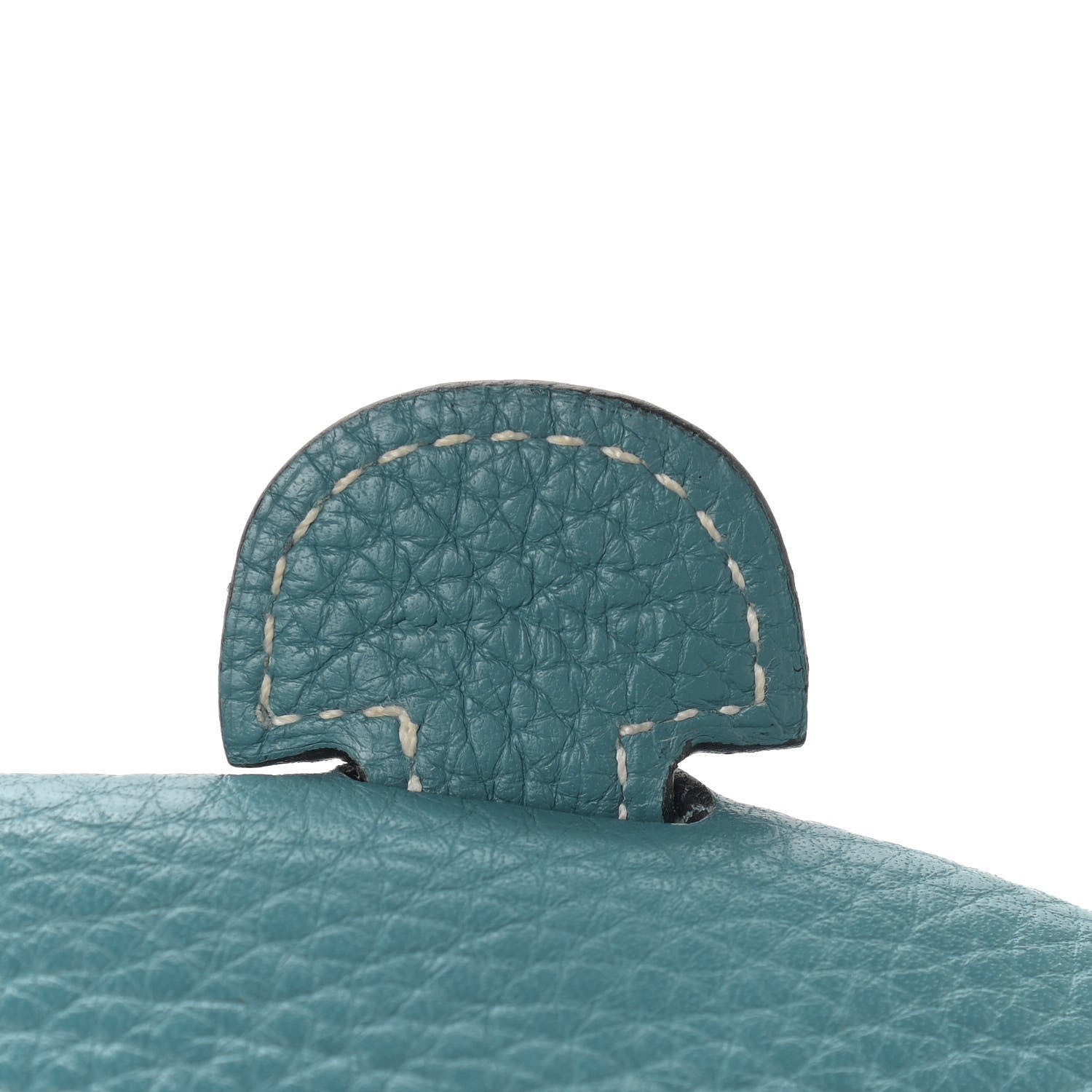 Hermes Taurillon Clemence Evelyne III PM Blue Jean 7 of 16