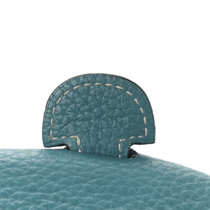 Hermes Taurillon Clemence Evelyne III PM Blue Jean 7 of 16