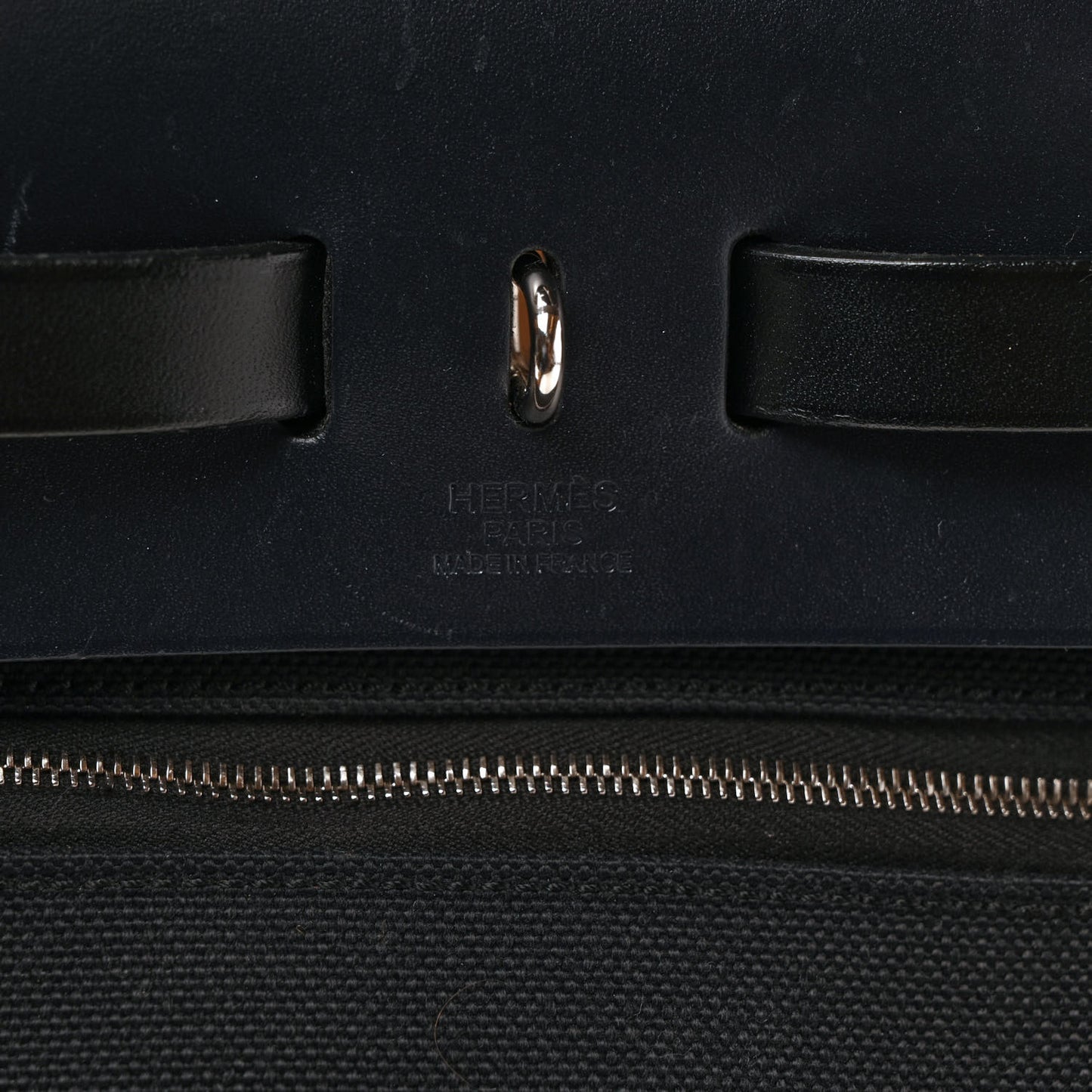 Military Toile Vache Hunter Herbag Zip Retourne 31 PM Black Bleu Indigo