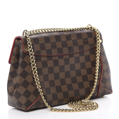 Louis Vuitton Damier Ebene Caissa Clutch Cherry 4 of 11