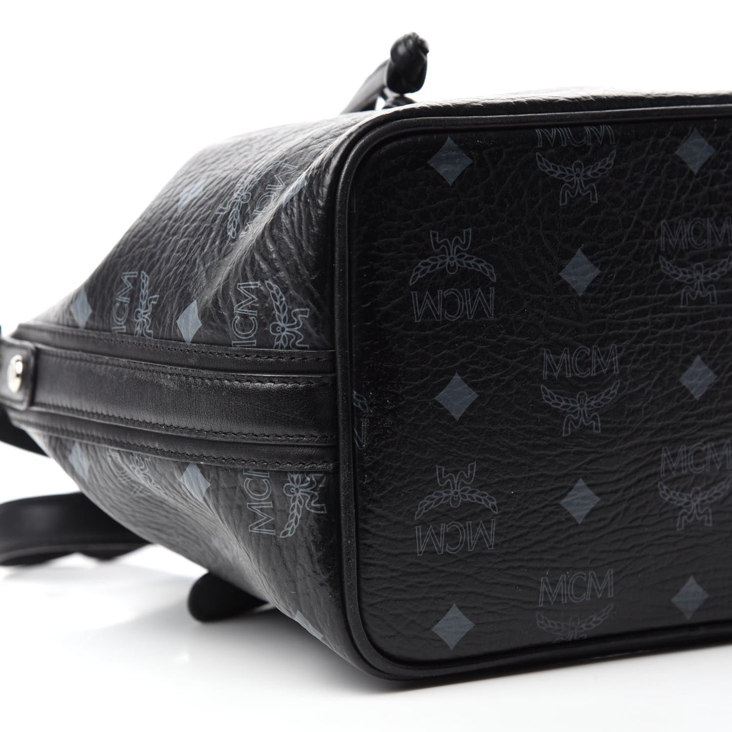 Visetos Essential Drawstring Bucket Bag Black