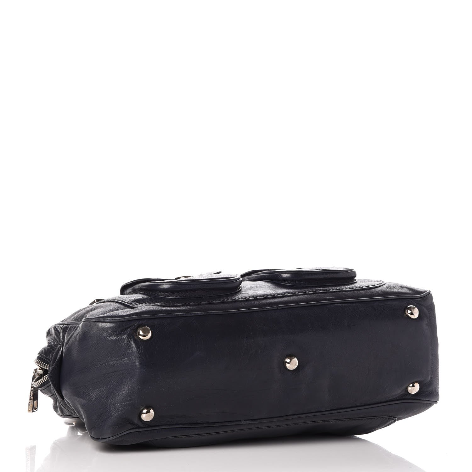 Marc Jacobs Calfskin Multipocket Shoulder Bag Blue 4 of 8