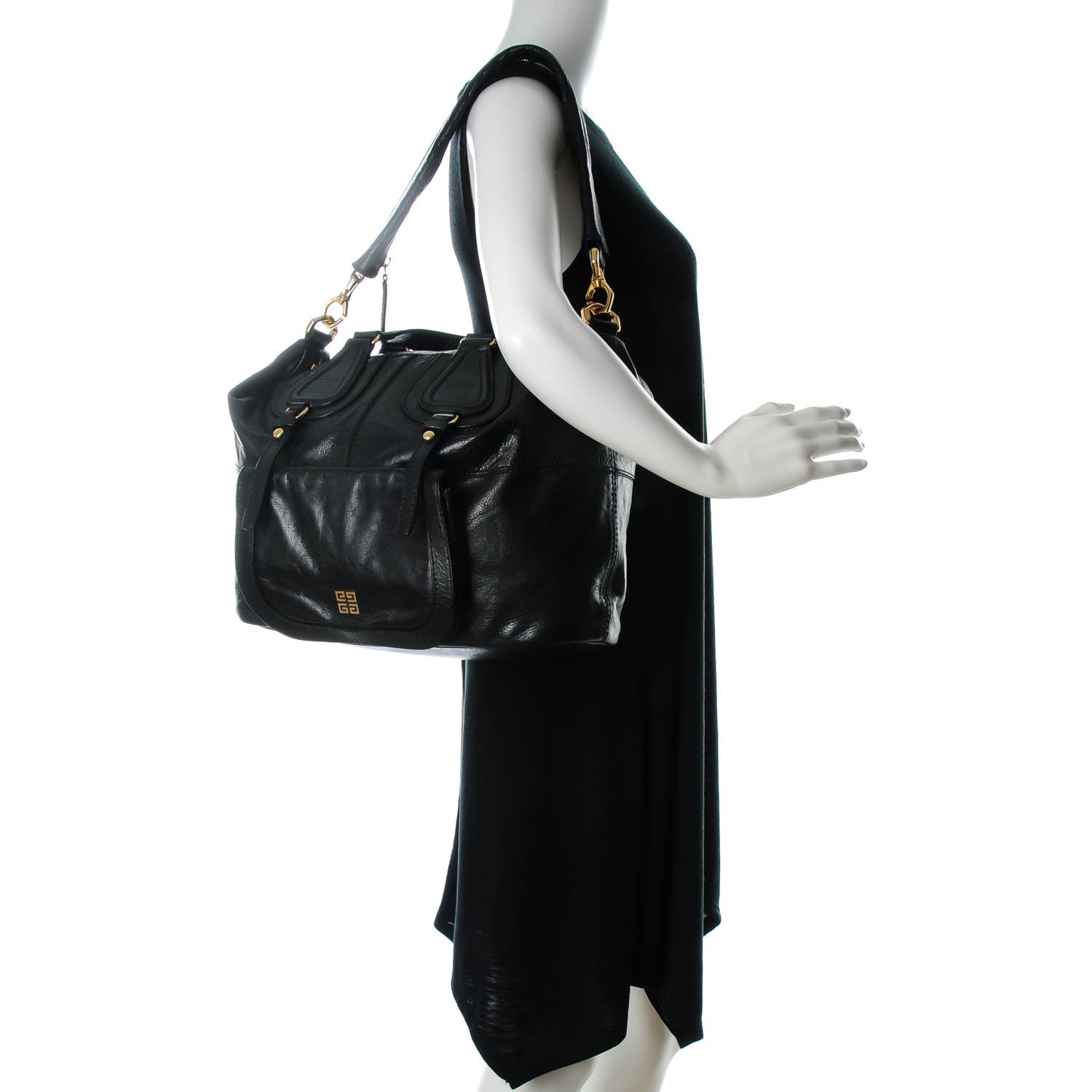 Givenchy Calfskin Medium Pocket Nightingale Black 2 of 8