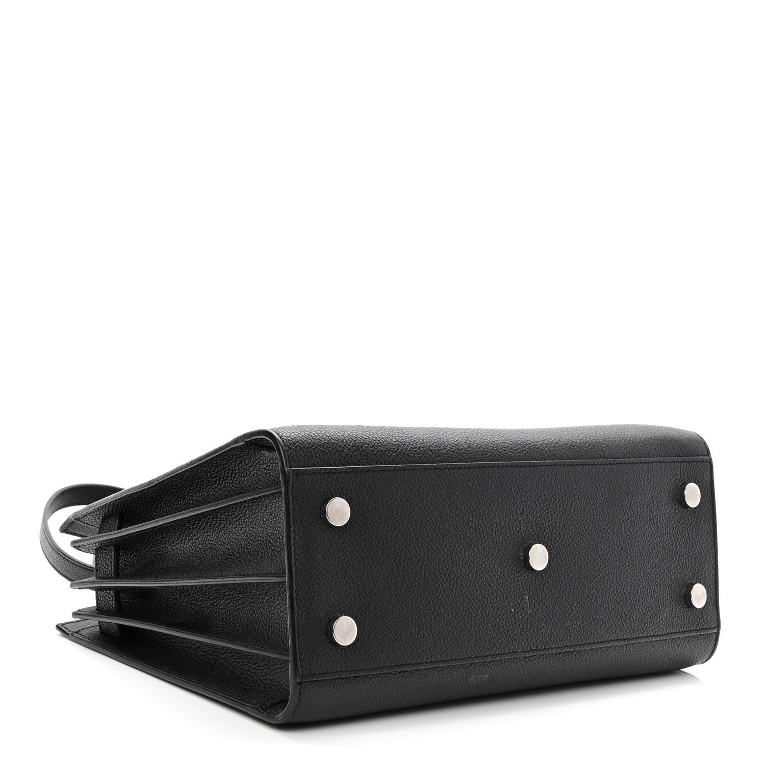Saint Laurent Grained Calfskin Baby Sac De Jour Black 4 of 13