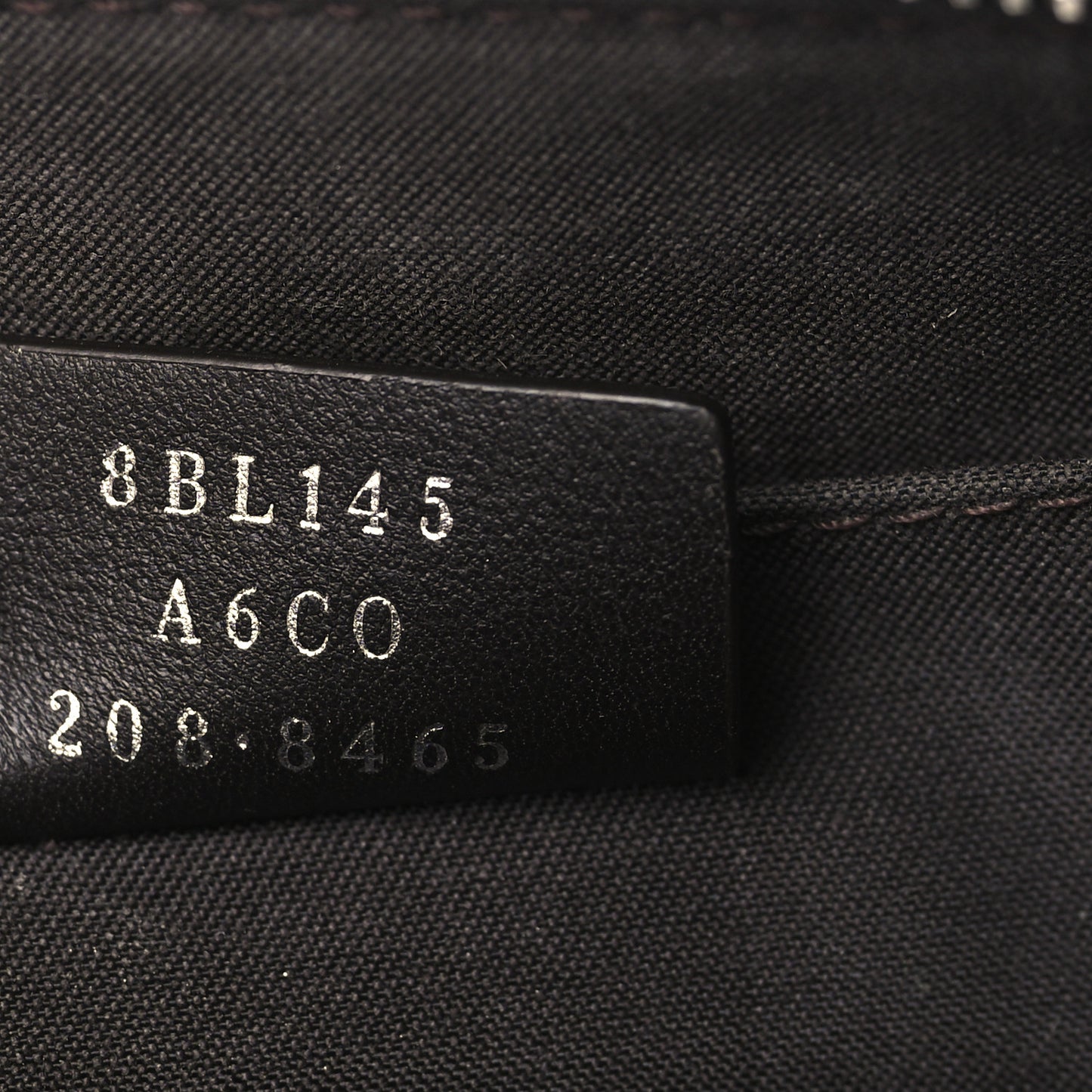 Vitello Dolce Bi-Color FF 1974 Embossed Mini By The Way Boston Bag Black Maya