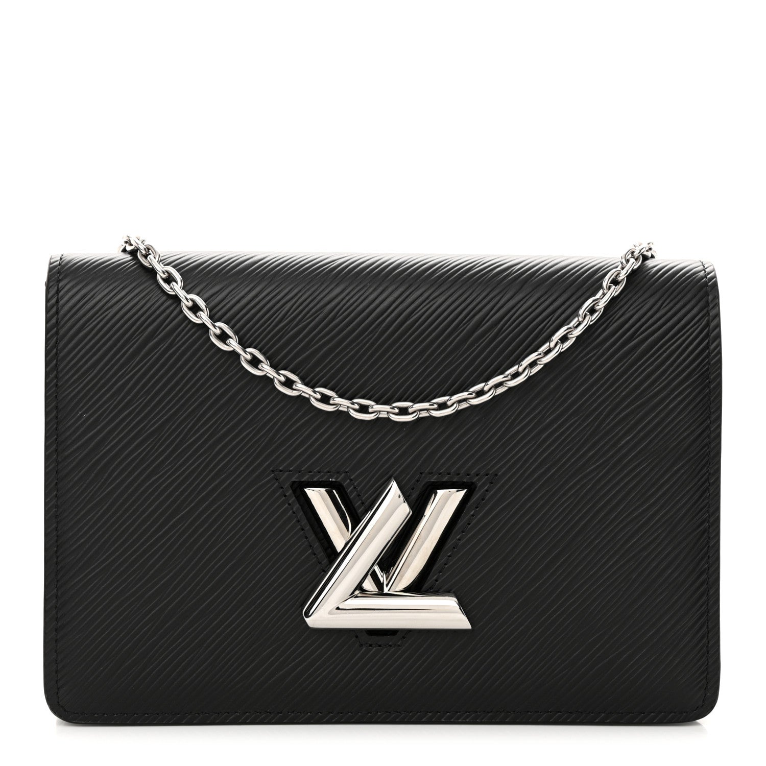 Louis Vuitton Epi Twist Belt Chain Wallet Black 1 of 10