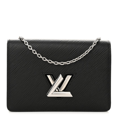 Louis Vuitton Epi Twist Belt Chain Wallet Black 1 of 10