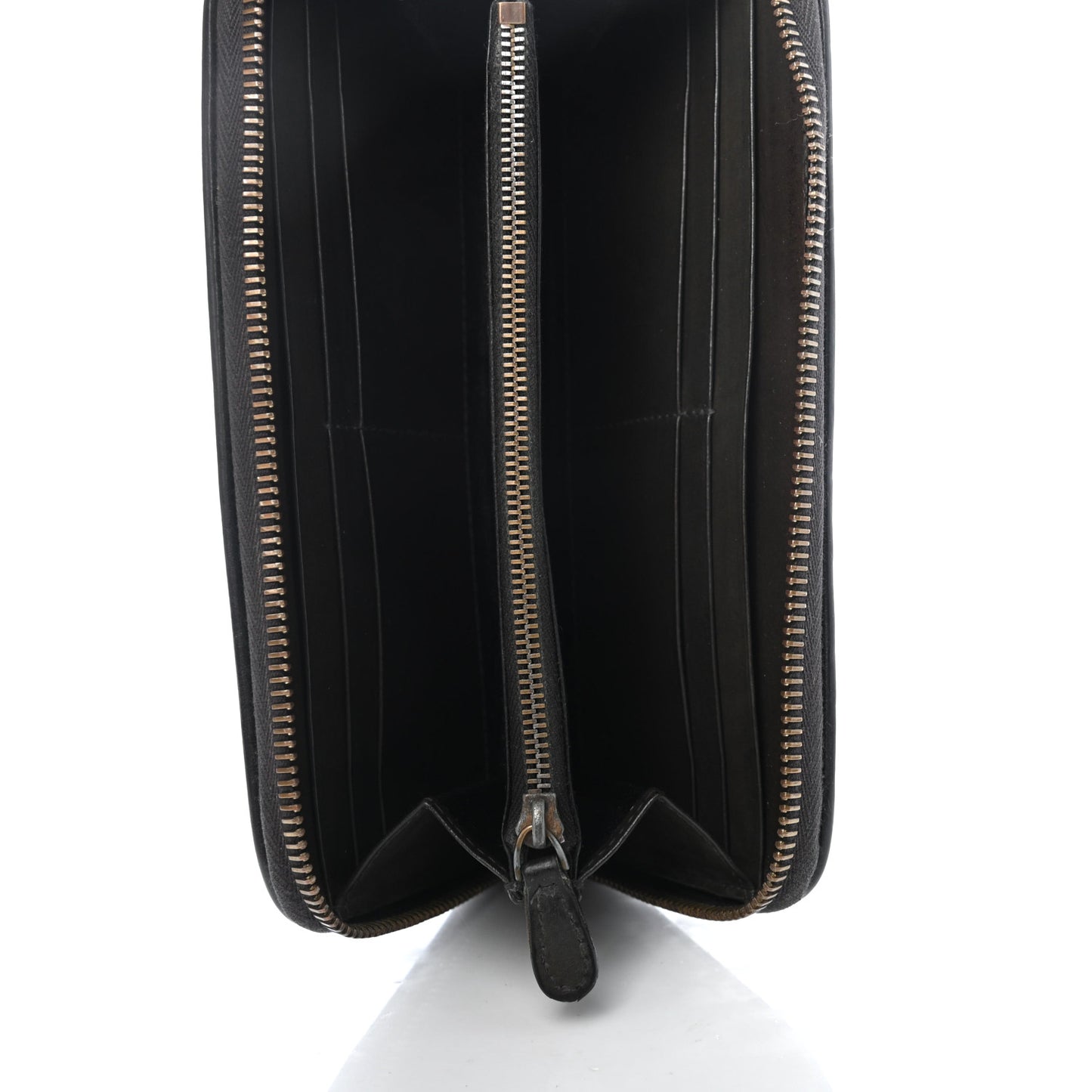 Nappa Intrecciato Zip Around Wallet Matita