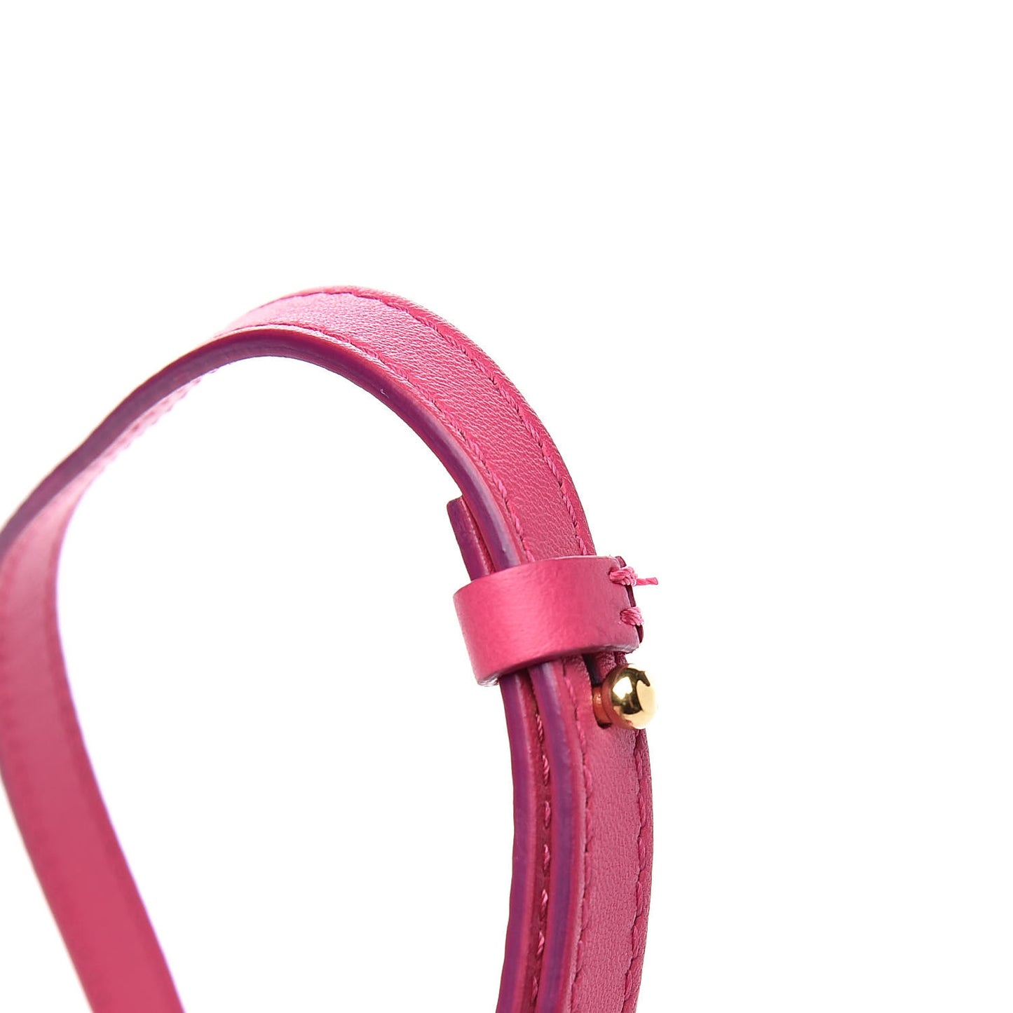 Calfskin Quilted Nano Drew Bijou Shoulder Bag Fuchsia Rose