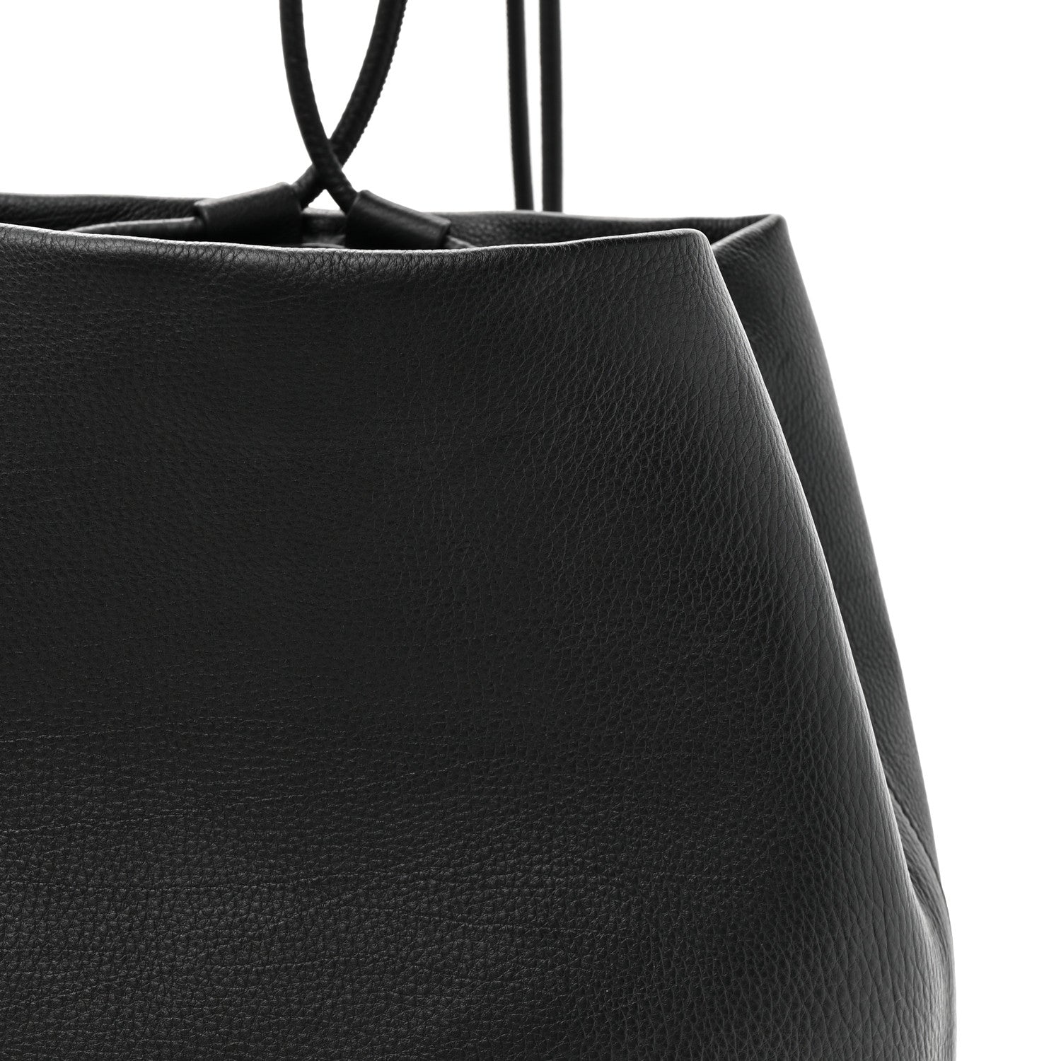 The Row Grained Calfskin Joe Backpack Black 7 of 9
