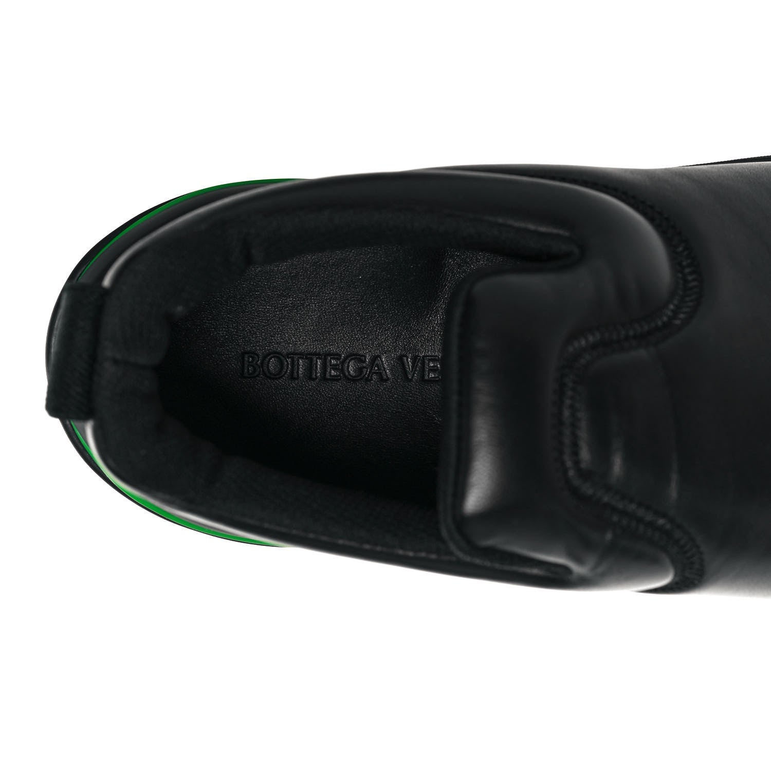 Bottega Veneta Nappa Mens Flash Slip On Sneakers 44 Black Grass 7 of 7