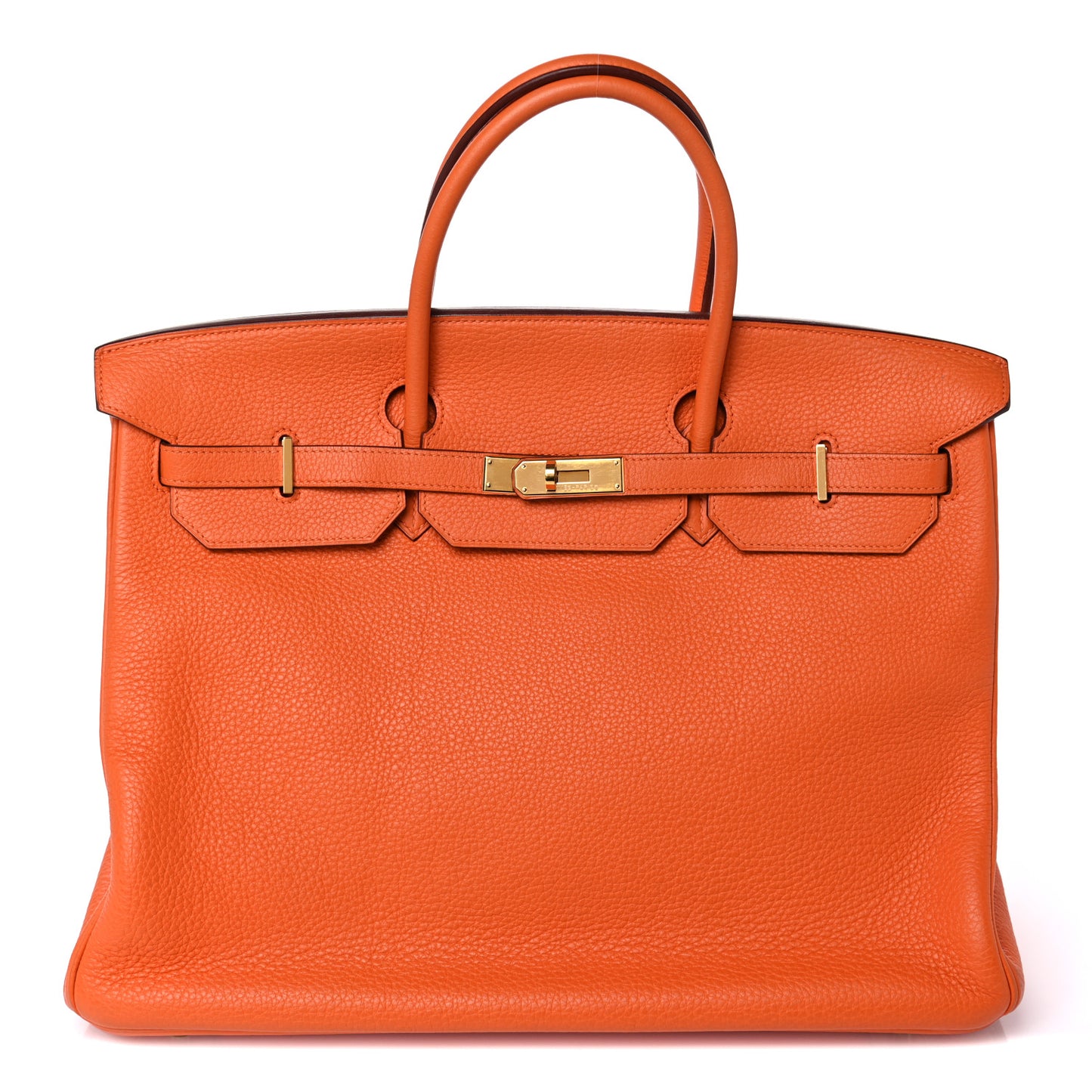 Togo Birkin 40 Orange