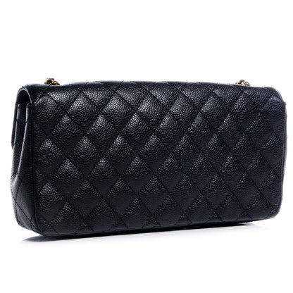 Chanel Caviar East West Flap Black 3 of 8