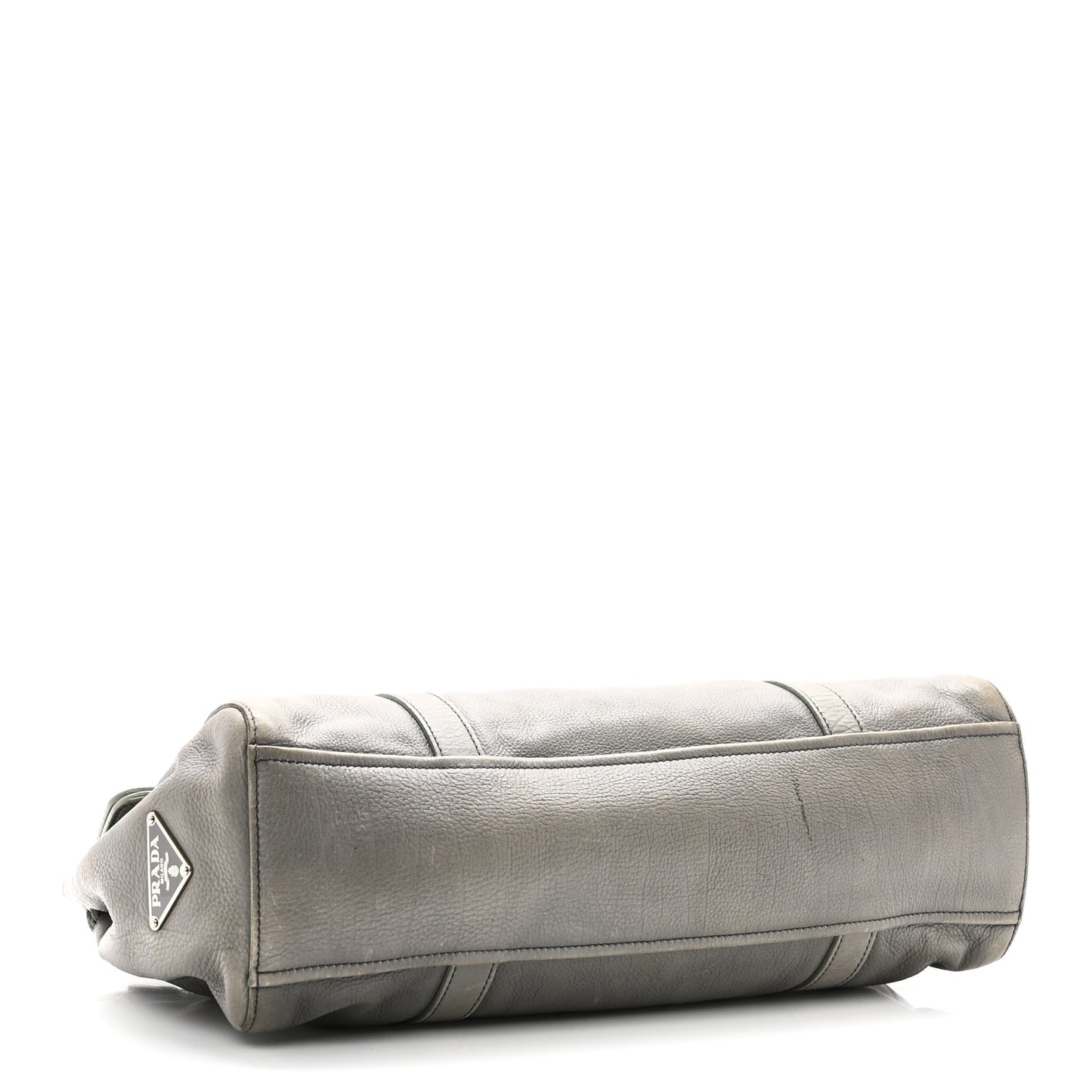 Cervo Antik Easy Foldover Pushlock Satchel Grey