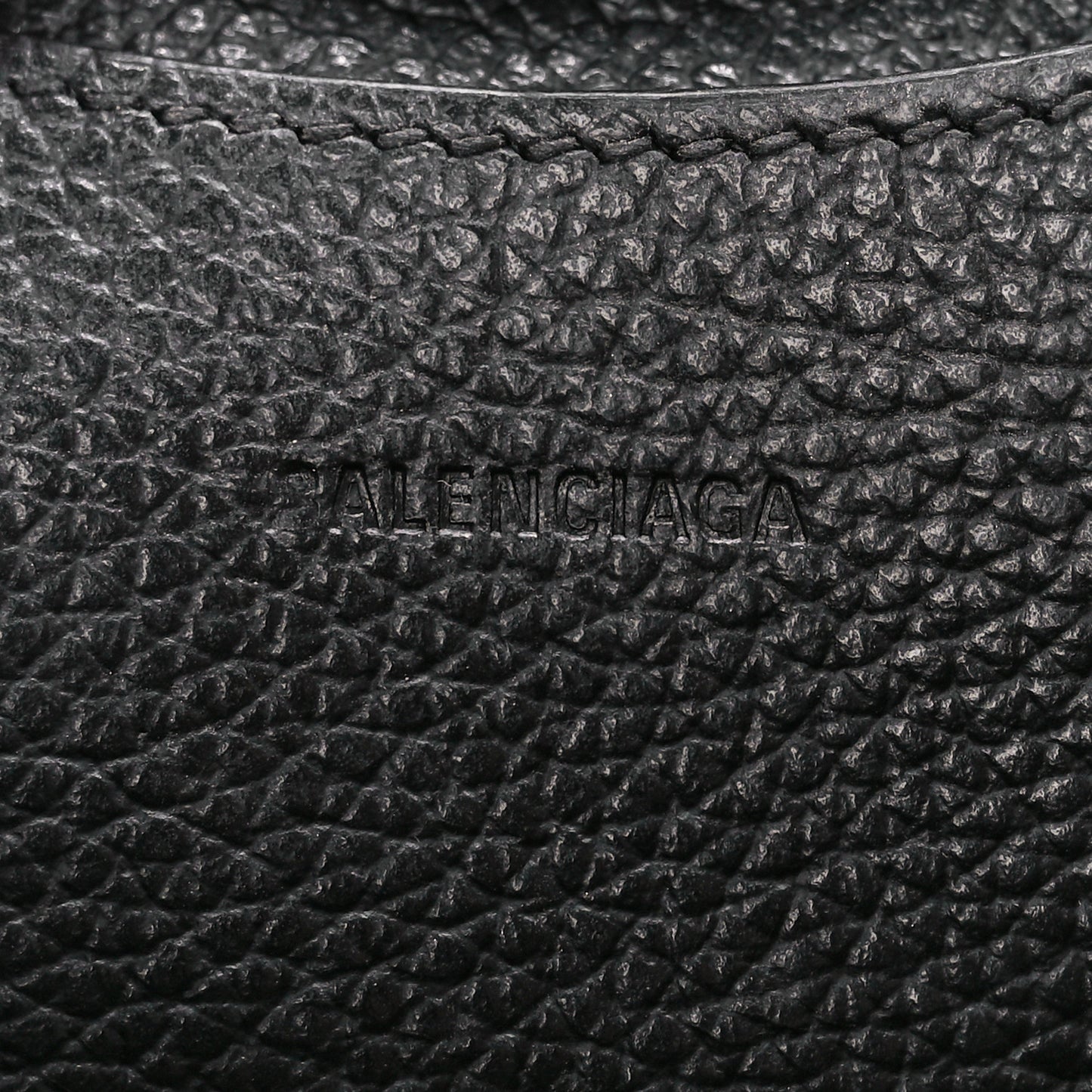 Grained Calfskin Neo Classic Black Hardware Mini City Black