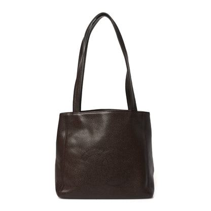 Chanel Caviar CC Tote Brown 1 of 10