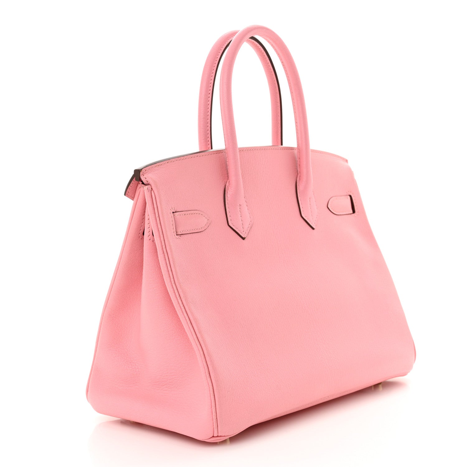 Hermes Chevre de Coromandel Horseshoe Birkin 30 Rose Confetti Fuchsia 3 of 17