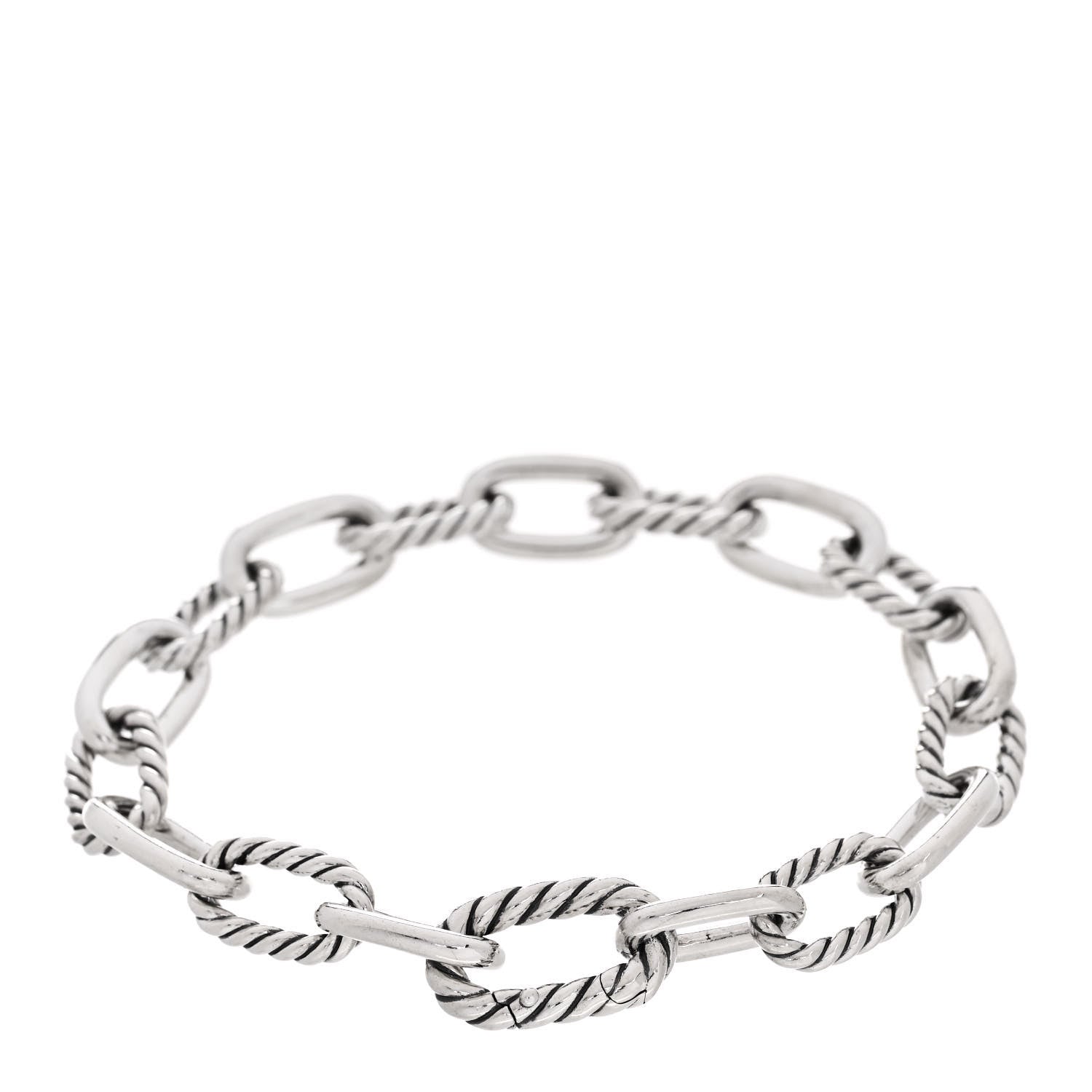 David Yurman Sterling Silver 8.5mm Madison Chain Bracelet 2 of 3