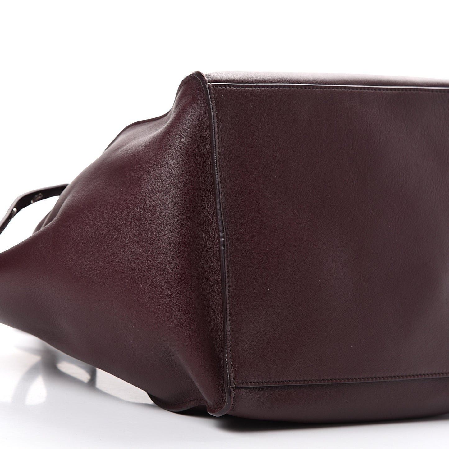 Smooth Calfskin Small Big Bag Burgundy