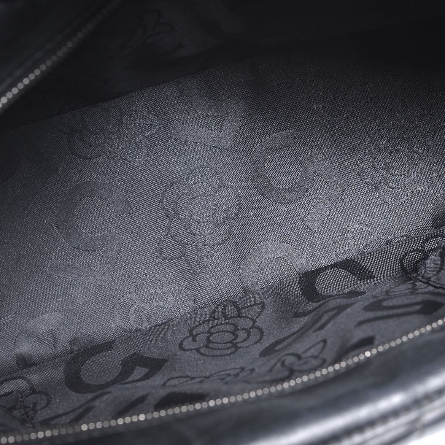 Chanel Lambskin Vertical Quilted Mademoiselle Large Flap Black 5 of 7