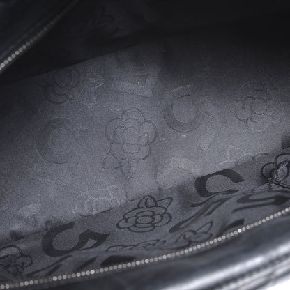 Chanel Lambskin Vertical Quilted Mademoiselle Large Flap Black 5 of 7