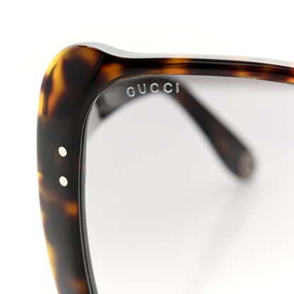 Gucci Acetate Oversize Square Frame GG0471S Sunglasses Tortoise 8 of 9
