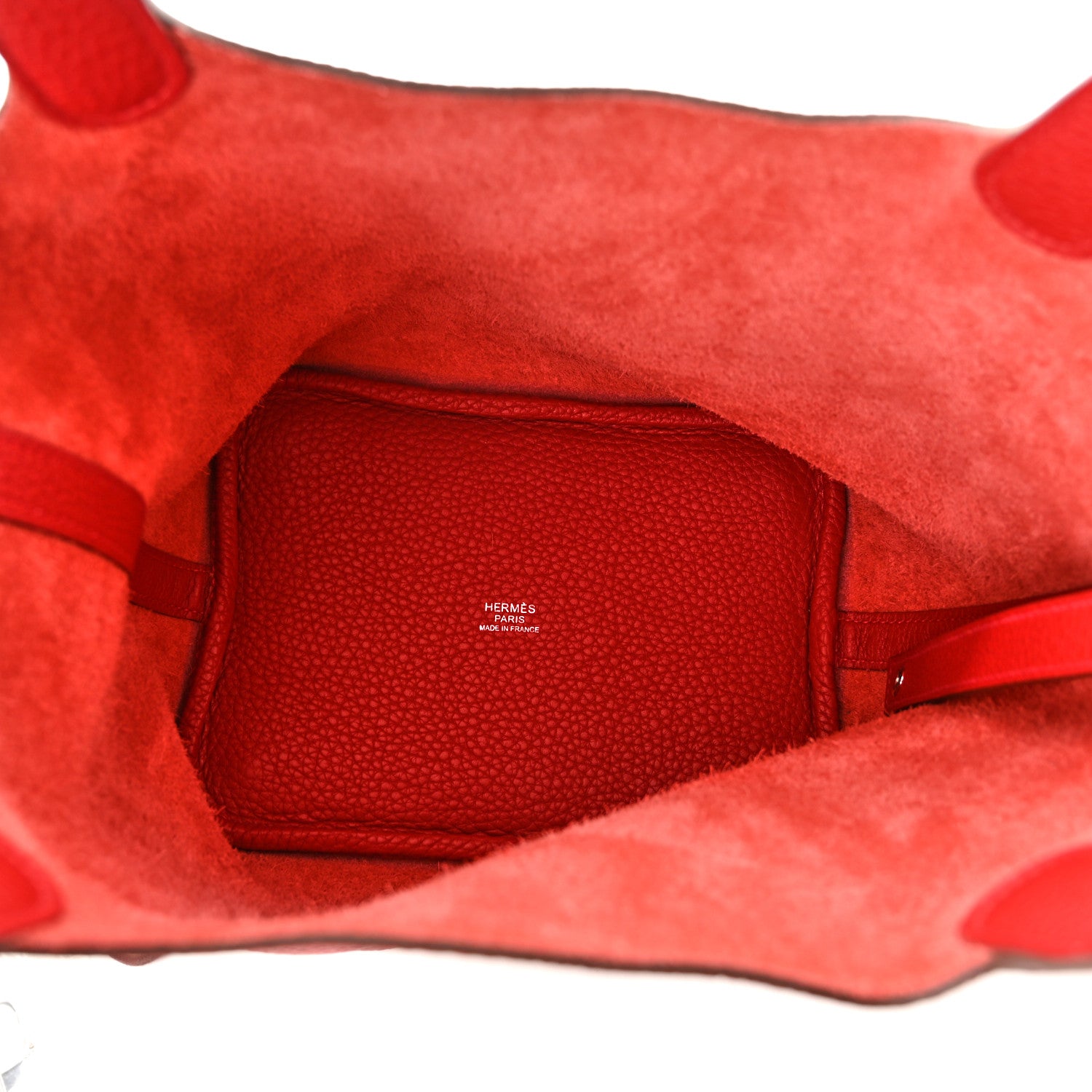 Hermes Taurillon Clemence Picotin Lock 18 PM Rouge De Coeur 5 of 10