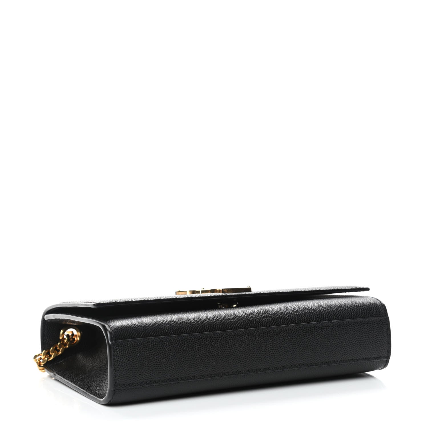 Saint Laurent Grain De Poudre Small Monogram Kate Satchel Black 4 of 10