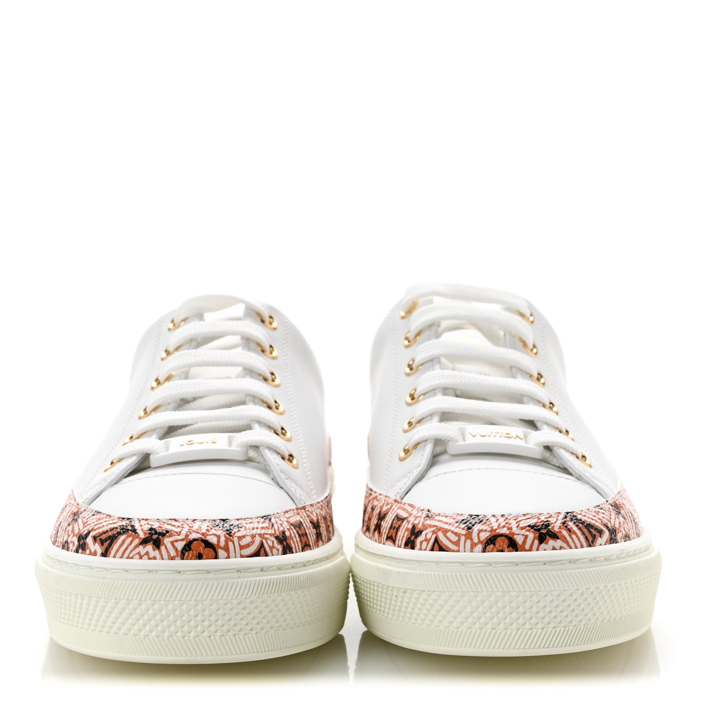 Calfskin Monogram Crafty Sneaker 37 White