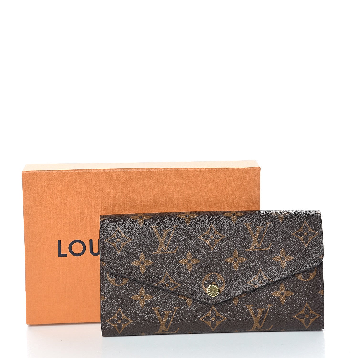 Louis Vuitton Monogram Sarah Wallet NM Fuchsia 6 of 6