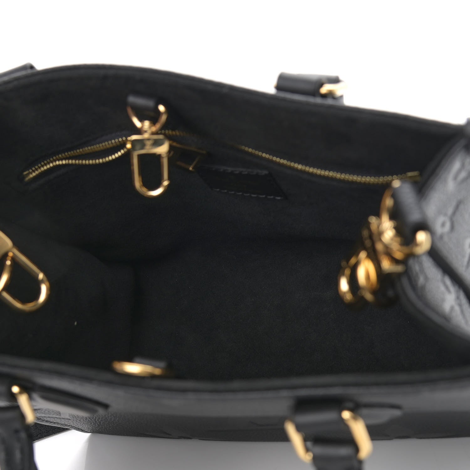 Louis Vuitton Empreinte Monogram Giant Onthego PM Black 5 of 9