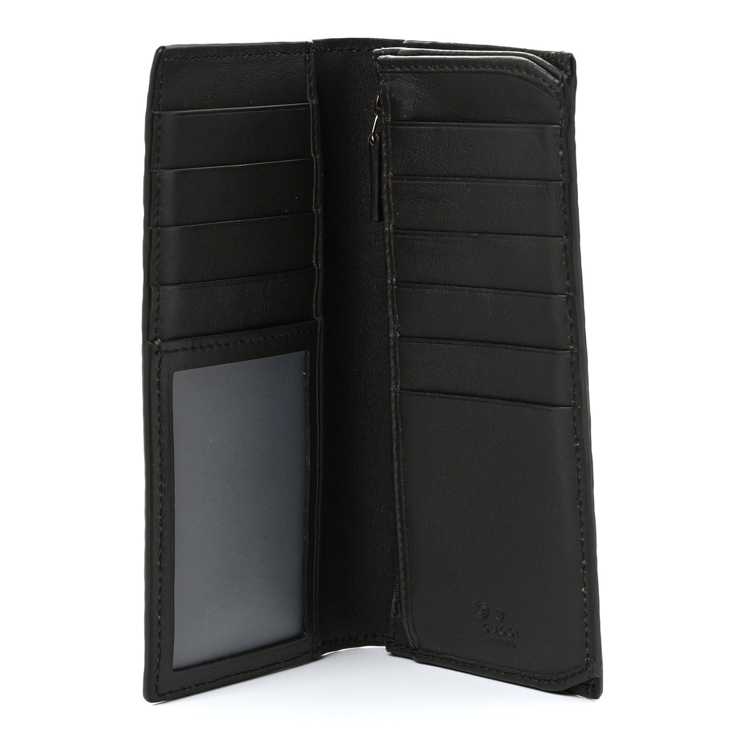 Microguccissima Bi-Fold Organizer Wallet Testa di Moro