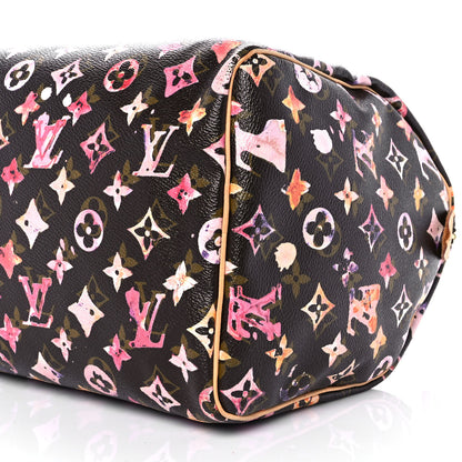 Louis Vuitton Watercolor Aquarelle Speedy 30 Brown 8 of 11
