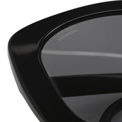 Chanel Acetate Strass Polarized Square Sunglasses 5422-B Black 9 of 11