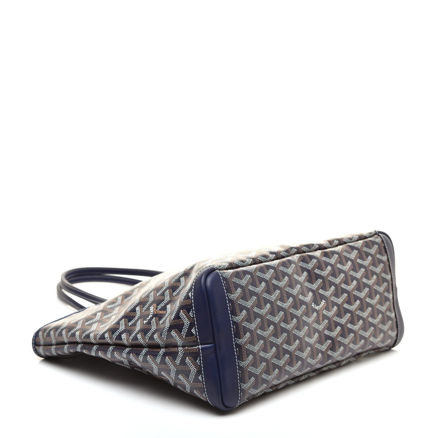 Goyard Goyardine Artois PM Navy 4 of 9