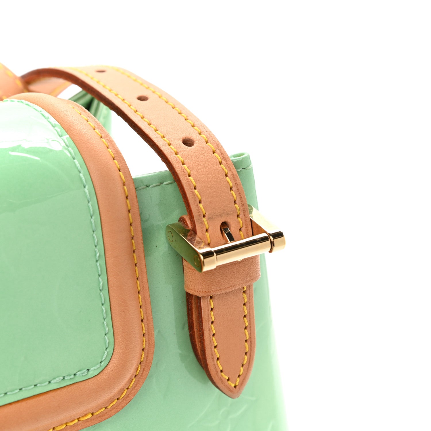 Louis Vuitton Vernis Biscayne Bay GM Peppermint 9 of 21
