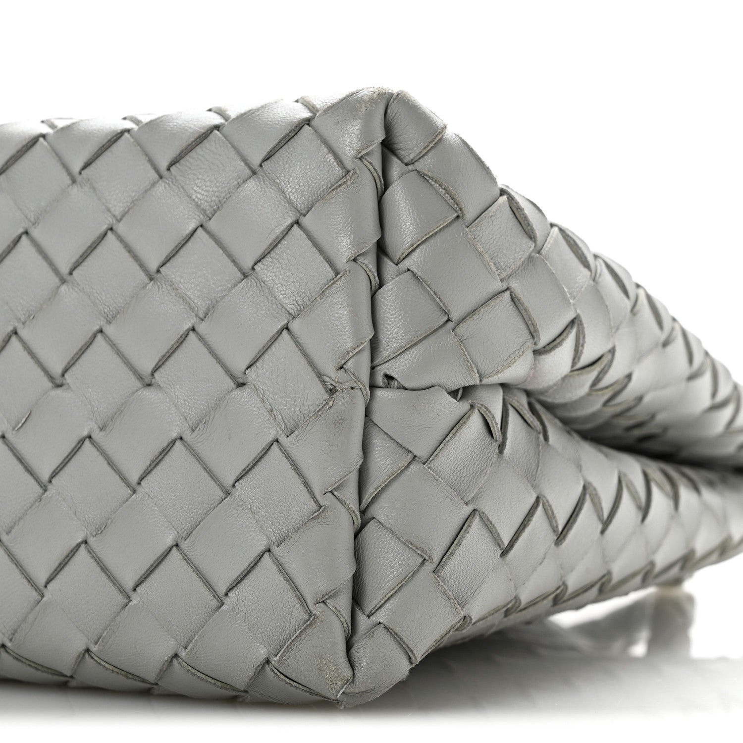 Bottega Veneta Nappa Intrecciato Medium Andiamo Shoulder Bag Sterling 9 of 12