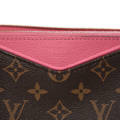 Louis Vuitton Monogram Pallas Clutch Rose Fizzy 9 of 10